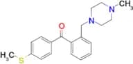 2-(4-methylpiperazinomethyl)-4′-thiomethylbenzophenone