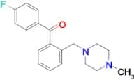 4′-fluoro-2-(4-methylpiperazinomethyl) benzophenone