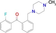 2-fluoro-2′-(4-methylpiperazinomethyl) benzophenone