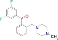 3,5-difluoro-2′-(4-methylpiperazinomethyl) benzophenone