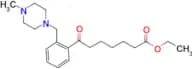 ethyl 7-[2-(4-methylpiperazinomethyl)phenyl]-7-oxoheptanoate