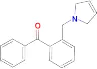 2-(3-pyrrolinomethyl)benzophenone