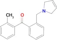 2-methyl-2'-(3-pyrrolinomethyl) benzophenone
