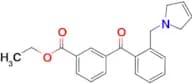 3'-carboethoxy-2-(3-pyrrolinomethyl) benzophenone