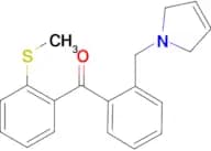 2-(3-pyrrolinomethyl)-2'-thiomethylbenzophenone