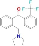 2-(3-pyrrolinomethyl)-2′-trifluoromethylbenzophenone