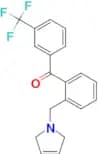 2-(3-pyrrolinomethyl)-3′-trifluoromethylbenzophenone