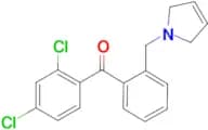 2,4-dichloro-2'-(3-pyrrolinomethyl) benzophenone
