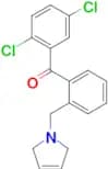 2,5-dichloro-2'-(3-pyrrolinomethyl) benzophenone