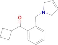 Cyclobutyl 2-(3-pyrrolinomethyl)phenyl ketone