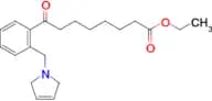 ethyl 8-oxo-8-[2-(3-pyrrolinomethyl)phenyl]octanoate