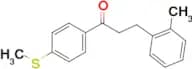 3-(2-methylphenyl)-4′-thiomethylpropiophenone