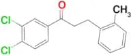 3′,4′-dichloro-3-(2-methylphenyl)propiophenone