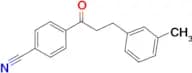 4′-cyano-3-(3-methylphenyl)propiophenone