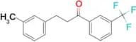 3-(3-methylphenyl)-3′-trifluoromethylpropiophenone