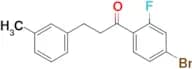 4′-bromo-2′-fluoro-3-(3-methylphenyl)propiophenone