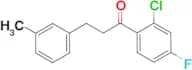 2′-chloro-4′-fluoro-3-(3-methylphenyl)propiophenone