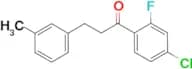 4′-chloro-2′-fluoro-3-(3-methylphenyl)propiophenone