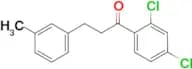2′,4′-dichloro-3-(3-methylphenyl)propiophenone