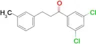 3′,5′-dichloro-3-(3-methylphenyl)propiophenone