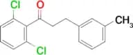 2′,6′-dichloro-3-(3-methylphenyl)propiophenone