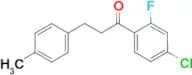 4′-chloro-2′-fluoro-3-(4-methylphenyl)propiophenone