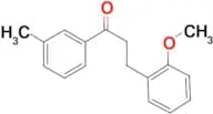 3-(2-methoxyphenyl)-3′-methylpropiophenone
