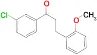 3′-chloro-3-(2-methoxyphenyl)propiophenone