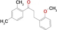 2′,4′-dimethyl-3-(2-methoxyphenyl)propiophenone