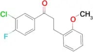 3′-chloro-4′-fluoro-3-(2-methoxyphenyl)propiophenone