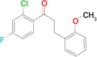 2′-chloro-4′-fluoro-3-(2-methoxyphenyl)propiophenone