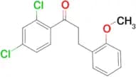 2′,4′-dichloro-3-(2-methoxyphenyl)propiophenone