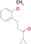 cyclopropyl 2-(2-methoxyphenyl)ethyl ketone