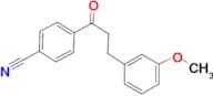 4′-cyano-3-(3-methoxyphenyl)propiophenone