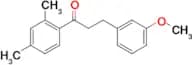 2′,4′-dimethyl-3-(3-methoxyphenyl)propiophenone