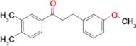 3′,4′-dimethyl-3-(3-methoxyphenyl)propiophenone