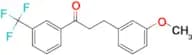 3-(3-methoxyphenyl)-3′-trifluoromethylpropiophenone