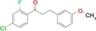 4′-chloro-2′-fluoro-3-(3-methoxyphenyl)propiophenone