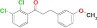2′,3′-dichloro-3-(3-methoxyphenyl)propiophenone