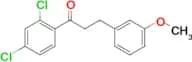 2′,4′-dichloro-3-(3-methoxyphenyl)propiophenone