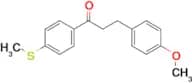 3-(4-methoxyphenyl)-4′-thiomethylpropiophenone