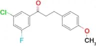 3′-chloro-5′-fluoro-3-(4-methoxyphenyl)propiophenone