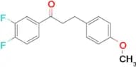 3′,4′-difluoro-3-(4-methoxyphenyl)propiophenone