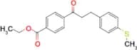 4′-carboethoxy-3-(4-thiomethylphenyl)propiophenone
