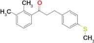 2′,3′-dimethyl-3-(4-thiomethylphenyl)propiophenone