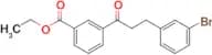 3-(3-bromophenyl)-3′-carboethoxypropiophenone
