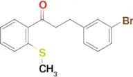 3-(3-bromophenyl)-2′-thiomethylpropiophenone