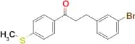 3-(3-bromophenyl)-4′-thiomethylpropiophenone