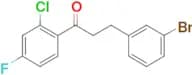 3-(3-bromophenyl)-2′-chloro-4′-fluoropropiophenone
