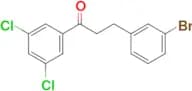 3-(3-bromophenyl)-3′,5′-dichloropropiophenone